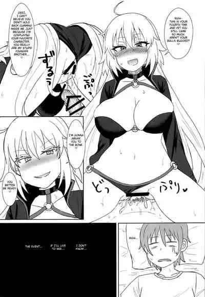 (COMIC1☆15) [Mizore Nabe (Mizore)] Jeanne Alter no Cosplay Tsuide ni XXX Suru Ane (Fate/Grand Order) [English] [FC]