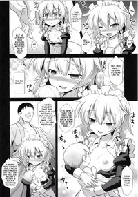 (Reitaisai 11) [Akuten Soushin (Kokutou Nikke)] Izayoi Sakuya Sokusei Ninsin Renzoku Shussan | Sakuya Izayoi's Forced Pregnancies, Continuous Childbearings (Touhou Project) [English]