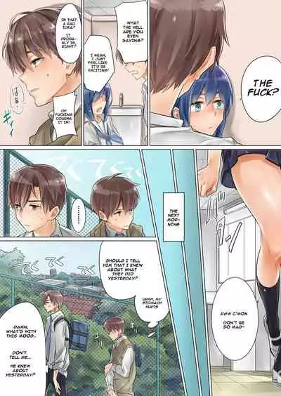 [Toya] Netorare Kanojo -Kareshi (Ani) o Mae ni Futago (Otouto) to Kyoushitsu Ecchi- Vol.02 [English]