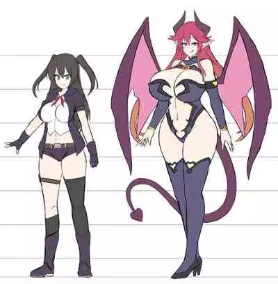 Les Inma no Inmon Kairaku Choukyou | A Lesbian Succubus’s Lust Crest Pleasure Training