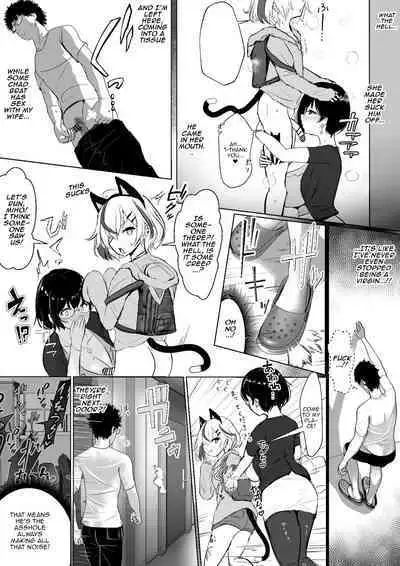 [Fuzume] Otaku na Tsuma(Eshi) ga Yarichin Haishinsha ni Netorareru Hanashi | The Story of My Otaku Wife (Artist) Getting Fucked By a Playboy Streamer [English] {Doujins.com}