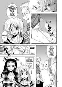 [Kurione-sha (YU-RI)] Senjou no Pink na Yomoyamabanashi | Pink Tales On Board (One Piece) [English] [farfallavendetta] [Digital]