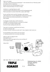 (C78) [Try Muscle (Arikawa Akira)] Triple Summer (One Piece) [English] {Hennojin}