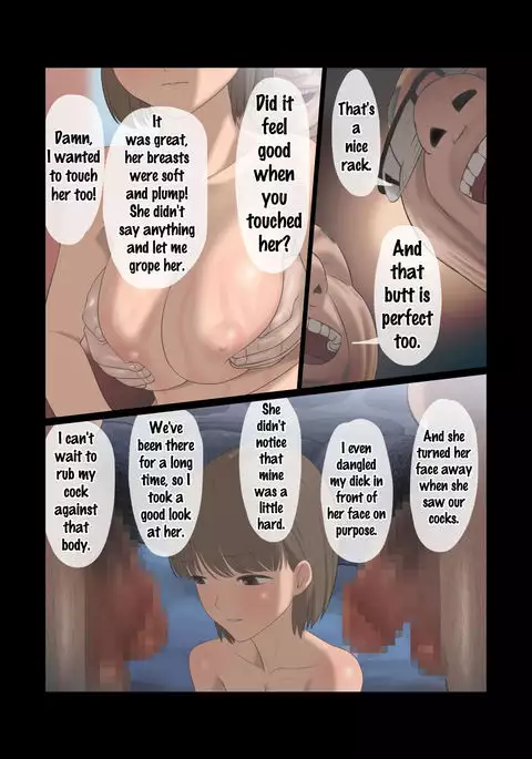 Kinjo no Ojii-san ni Onsen ni Tsureteikarete Okasareta Wakazuma {doujins.com}