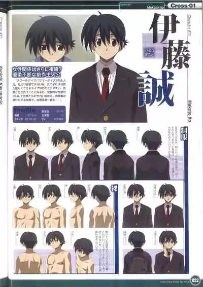 Cross Days Visual Fan Book