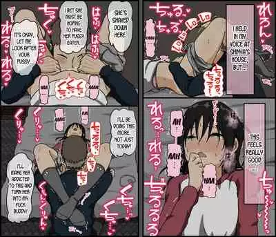 [Iris art (Toda Hisaya)] Kareshi Mochi no Kurokami Irojiro Binyuu Joshidaisei ga Cunni dake Mikeiken de Kare no Tomodachi ni Naisho de Hatsu Cunni Sarete Amari nimo Kimochiyo Sugite Sonomama Nagasare Sex Shita [English] [desudesu]