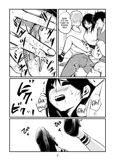 Inran Joshi ga Modaenagara Kintama Ijimetemita | The Lewd Girl Tortured Their Balls While Suffering From Their Advances