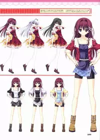 Kimi wo Aogi Otome wa Hime ni Visual Fan Book