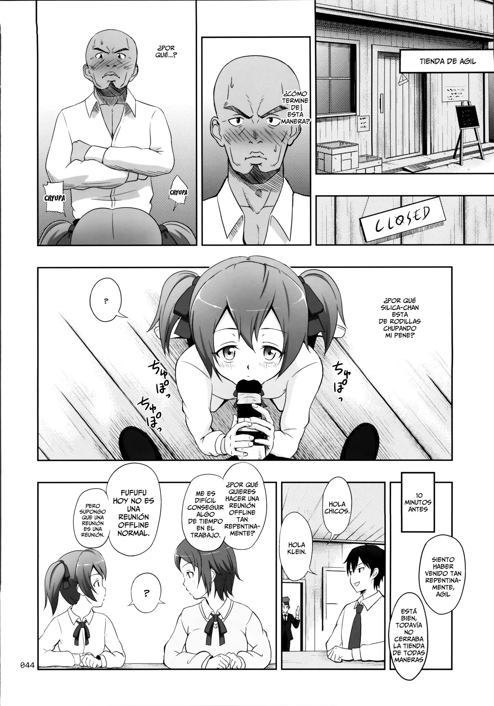 SAO no Usuusu na Ehon Buatsui spanish incompleto