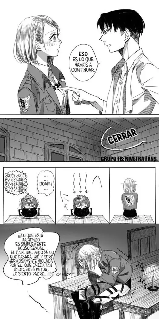 Rivetra Doujinshi Levi x Petra Español