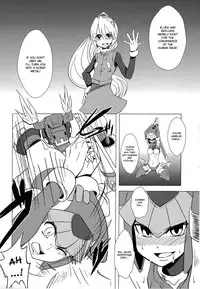 (C77) [Area-S (Dra)] Haraguro-sama wa Wadatsumi ga Okirai | Miss Meanie Hates the Sea God (Megaman Zero) [English] [desudesu]
