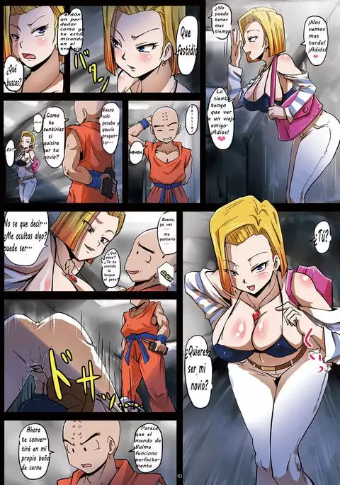 18-gou Sei Dorei Keikaku -Bulma to Krilin no Kyoubou de 18-gou ga Ochiru Made-