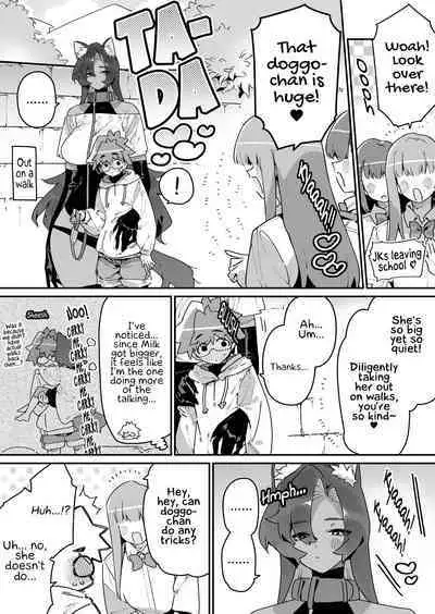 [Gyuutan Teishoku e no Koi (Chomoran)] That Deal Where A Beastgirl Grows Bigger Than The Master Who Raised Her | [English]