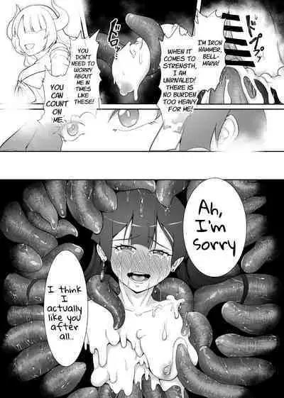 Tettsui no Onna Senshi, Mamono ni Makete Okasareru Mousou o Kojirase Shinu yori Hidoi Me ni Au | The Hammer-wielding Warrior's Fate