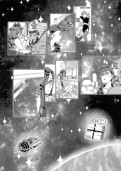 (C94) [Buchimake Matsuri (Mizubuchi Maki)] Satellite Serenade (Space☆Dandy) [English] [GangWeedTranslations]