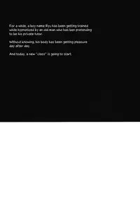 [Seki Sabato (Tsukuru)] Kyou mo Mata Katei Kyoushi ga Kite Kyousei Mesu Ochi Saimin Jugyou o Suru Hi [English] [Otokonoko Scans] [Digital]