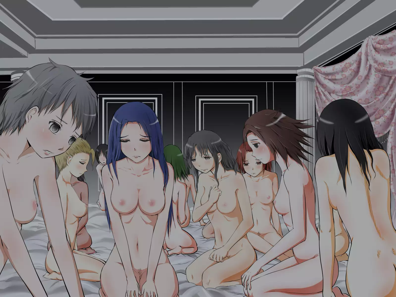 The darkest night hentai ryoshu ni torae rareta onnatachi ga ukeru kairaku chokyo burigitte merufieren no baai