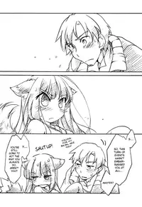 (C74) [Hina Purin (Ikuta Takanon)] Ookami ga Koushinryou | Wolf is Spicy (Spice & Wolf) ==Strange Companions==