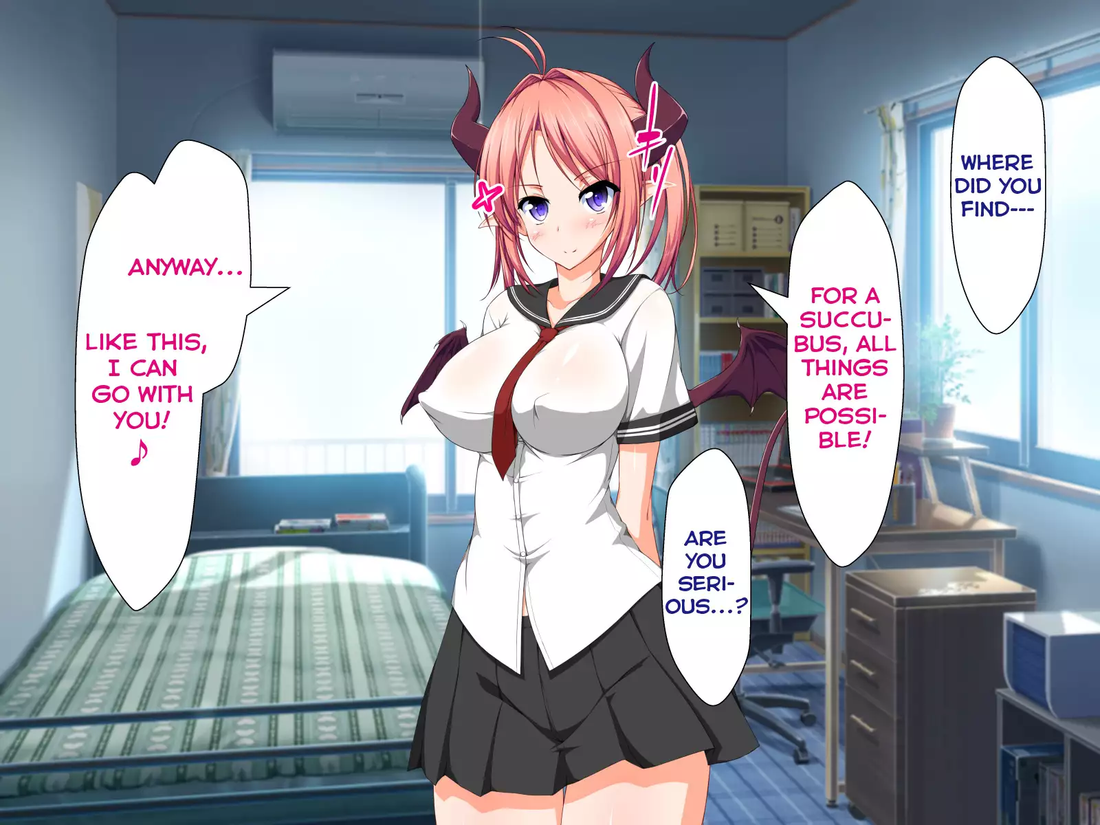 Inma to Keiyaku shite Yaritai Houdai!! | Succubus Contract: The World's Women Are Yours!! Ch. 1-8