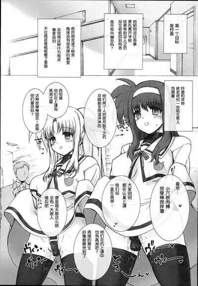 (C93) [Basutei Shower (Katsurai Yoshiaki)] SICOSICO COLLECTION 01 (Mahou Shoujo Lyrical Nanoha) [Chinese]