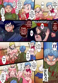 [Yuzuponz (Rikka Kai)] SOAP!! Kairaku e no Hankou!! Okasareta Chou Zetsurin Mai to Trunks (Dragon Ball Super) [English] {doujins.com} [Digital]