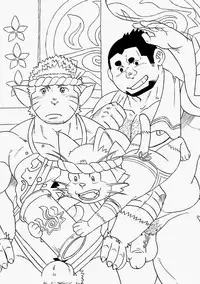 [Maru Tendon (Eikichi)] Honjitsu no Special Drink (Monster Hunter) [Chinese] [Digital]