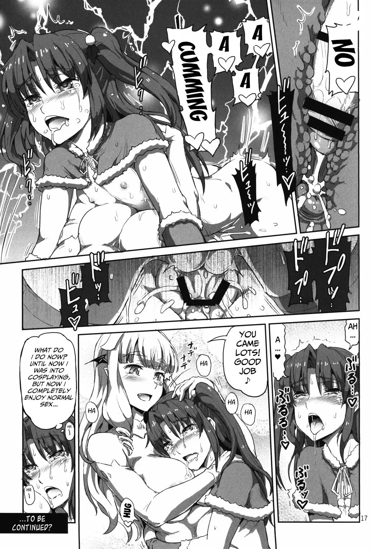 Onee-sama na Succubus to Josou Santa-chan｜Mature Succubus and Young Santa-chan