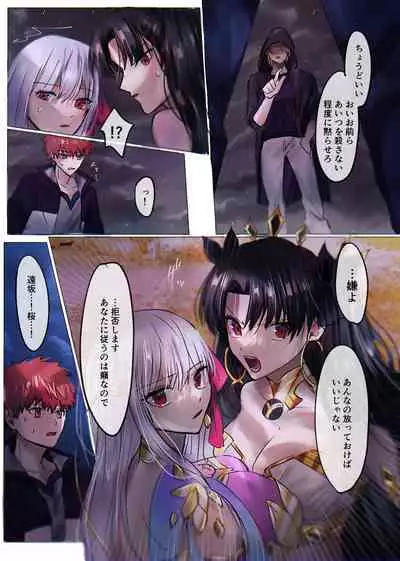 Fate/rewrite ~凛と桜がサーヴァント化洗脳される本~