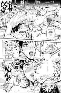 (Ginban no Glory) [Hi-CAL (Kurikama)] Kobuta-chan wo Dosukebe ni suru Mahou (Yuri on Ice)[English] [Decensored]