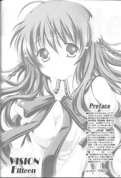 (C80) [SONIC WINTER (Tsukishima Kai)] VISION Fifteen (Rewrite)