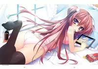 Shukufuku no Kane no Oto wa, Sakura-iro no Kaze to Tomo ni Visual Fanbook