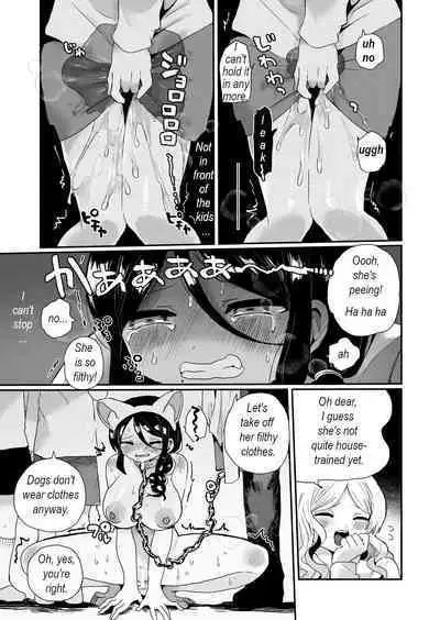 [Echiechi Kenzen Yuden (Girigiri Kenkou)] Shouwaru Ooya Pet-ka Choukyou | I train our nasty landlady to become my daughter's pet [English]]