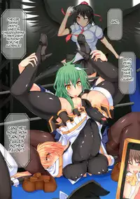 (Reitaisai 10) [Stapspats (Hisui)] Gensoukyou Futanari Cock Wrestling 2 - Reimu & Marisa VS Yuuka & Sanae (Touhou Project) [English] {doujin-moe.us}