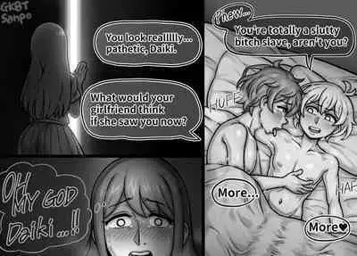 Kinjo no Toshishita Shounen ni Kanojo o Netorareta Ue ni Gokubuto Chinpo de Shitsukekerareru | Shota cuckholded my GF and the fxxked me