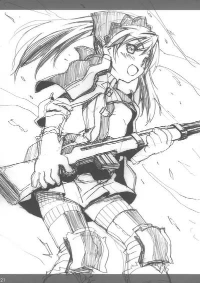 (C74) [Pag-Pag-Magu (Kuuchuu Yousai)] Rakugaki Note (Various)