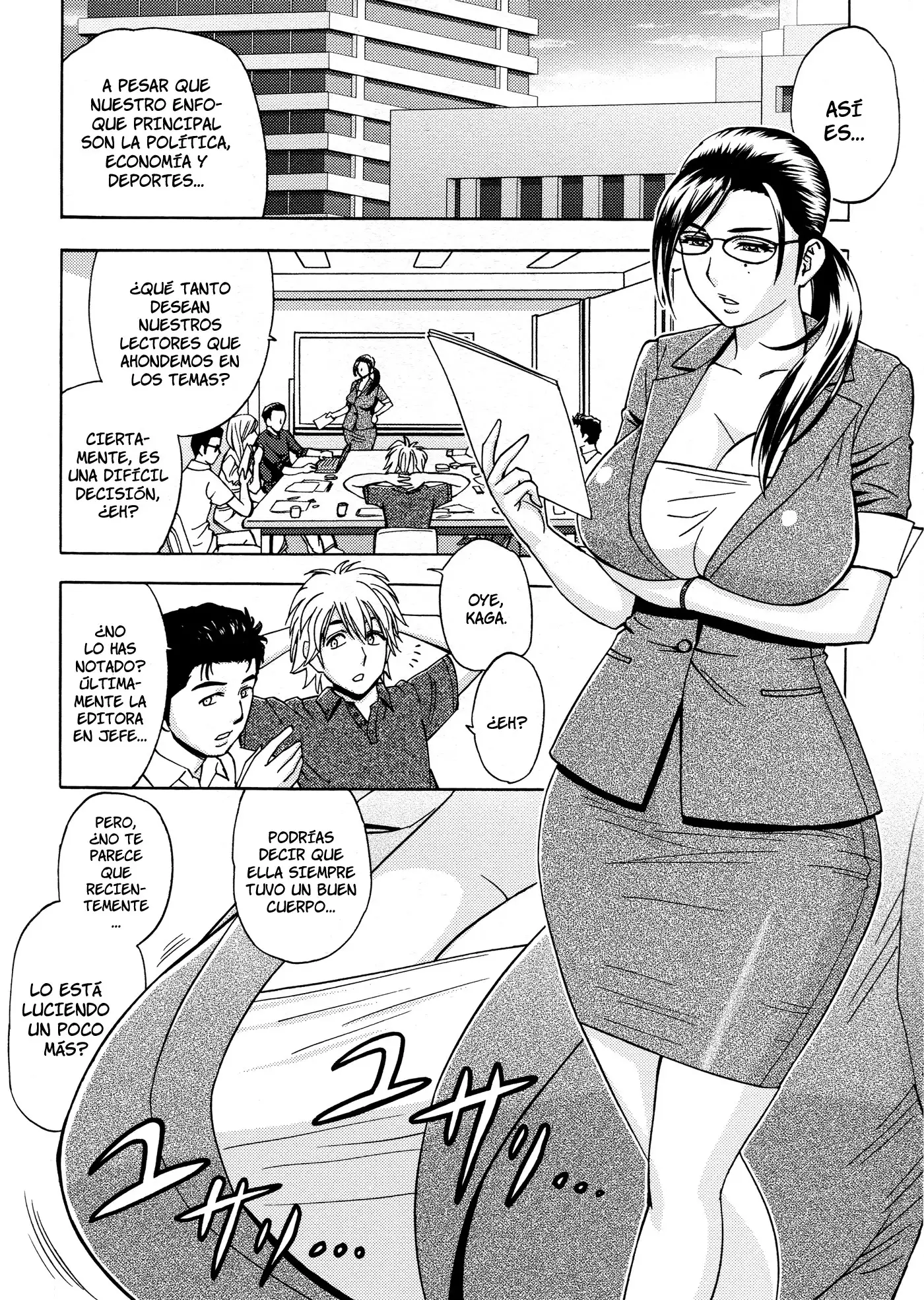 Bijin Henshuu-chou no Himitsu | El Secreto de la Hermosa Editora en Jefe Cap. 1-7