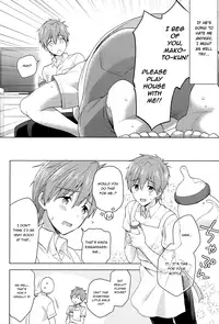 (Renai Shachuation 6) [Monukenokara (Mo)] Makoto-kun to Omamagoto (High☆Speed! -Free! Starting Days-) [English] {Shotachan}