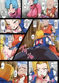 [Yuzuponz (Rikka Kai)] 18-gou Sei Dorei Keikaku -Bulma to Krilin no Kyoubou de 18-gou ga Ochiru Made- (Dragon Ball Z) [English] [Digital]