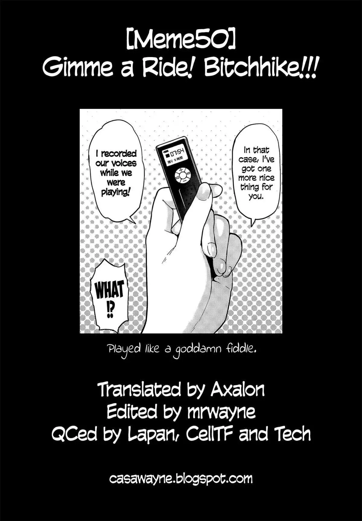 Gimme a Ride! Bitchhike!!!