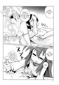 (COMIC1☆7) [Shichimen Soka (Sturkey)] Konata Plays with your Butt (Lucky Star) [English] =SW=
