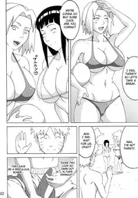 (C82) [Naruho-dou (Naruhodo)] Tsunade no In Suiyoku | Tsunade's Obscene Beach (Naruto) [English] {doujin-moe.us}