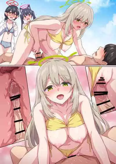 [Marugoshi] Nonomi to Mizugi Ecchi (Blue Archive)