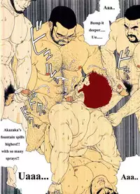 [Jiraiya] Five guys in one room hard mix [Eng] [Full Color]