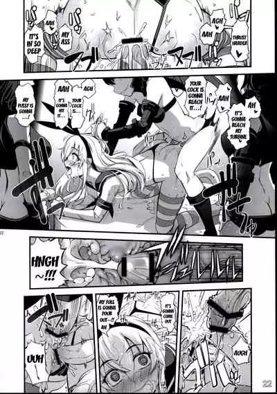 Shimakaze ga Rokaku Saremashita! | Shimakaze Has Been Captured!