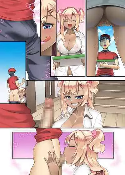 Ore o Niku Vibe ni suru Shiro Gal to Kuro Gal no Hanashi. Bitch na Gal-tachi to Mainichi Harem Ecchi!