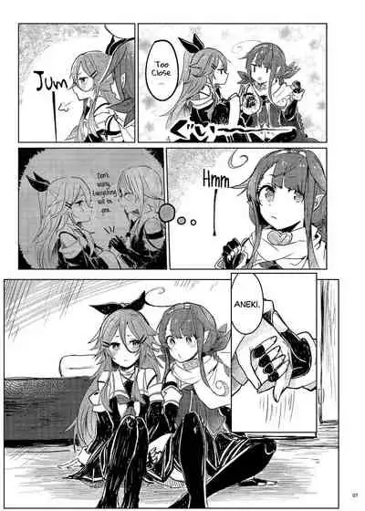 (Houraigekisen! Yo-i! 29Senme) [Sonna Kanji de Heiankyou (Itomugi-kun)] Futari no Himitsu (Kantai Collection -KanColle-) [English] [Black Grimoires]