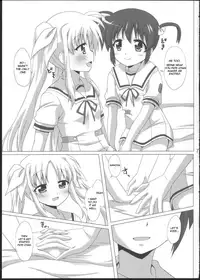 (C83) [Goberazzo (Mukaibi Aoi)] Onnanoko Doushi dakedo Ai sae Areba Kankeinai yo ne (Mahou Shoujo Lyrical Nanoha) [English] [GM_Highlander]