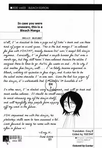 [WINDFALL (Aburaage)] 303e Vol.03: Bleach Edition - Bleach: Uncertain Sister (Bleach) [English] [Team Envy] [Colorized] [Incomplete]