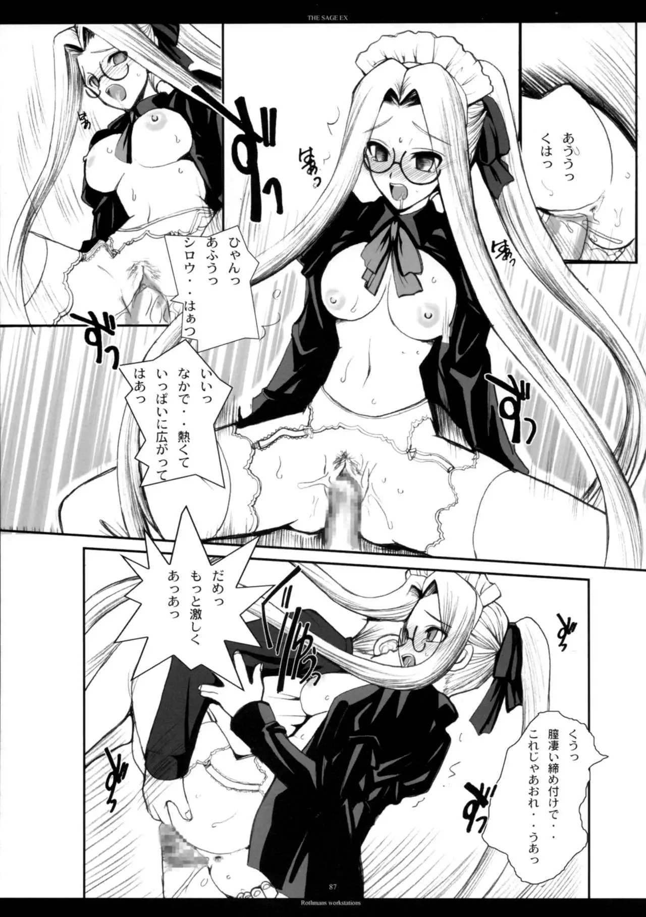 The SAGE ex Yoru Nuki Rider-san