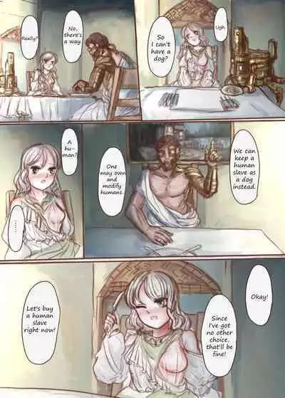 Kanemochi no Ojou-sama ga Dorei o Katte Wanko ni Kaizou suru Hon